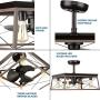 Briarwood Collection 22-Inch 3-Blade AC Motor Farmhouse Ceiling Fan Antique Bronze