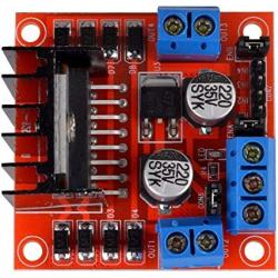 HiLetgo 4pcs L298N Motor Driver Controller Board Module Stepper Motor DC Dual H-Bridge for Arduino Smart Car Power UNO MEGA R3 Mega2560