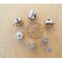 WSDMAVIS 5 Pcs Mini Stepper Motor Dia 8mm 2 Phase 4 Wire DC Stepper Motor Micro Stepping Motor with Copper Gear for Digital Products Camera DIY