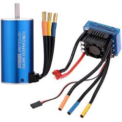 Vehicles-OCS EBOYU(TM) 3670 1900KV 4P Sensorless Brushless Motor with 120A Brushless ESC for 1:8 1:10 RC Auto Car Truck