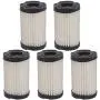 Mannial 35066 Air Filter fit Tecumseh Lesco 35066 740095 63087A 050128 10096 LEV90 LEV100 LEV115 OVRM60 TC300 Engine, Pack of 5