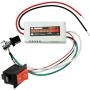 uniquegoods CCMFC 12V 2A DC Motor Speed Controller Adjustable Variable Speed Switch PWM DC Voltage Switching Regulator Control Speed of a DC Fan
