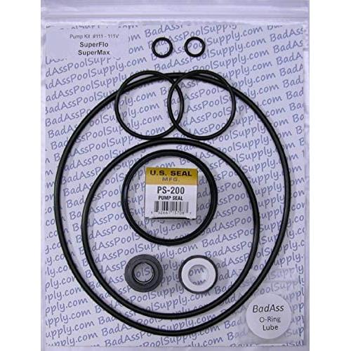 BadAss Pool Supply O-Ring Rebuild Repair Kit for Pentair SuperFlo, SuperMax