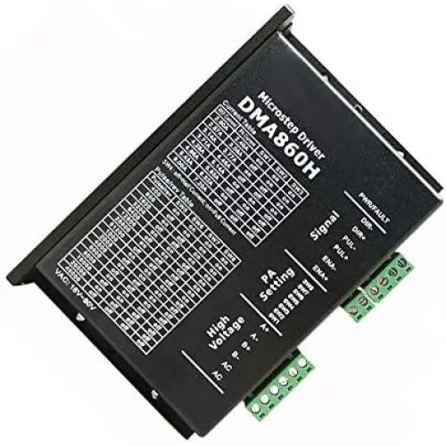 BOBOYA Stepper Motor Driver CNC Digital Controller DMA860H for 2 Phase Stepping Motor CNC Router Engraving Machine,Driver