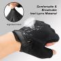 YOVOHARI Cycling Bike Gloves for Men Women Half Finger Bicycle Gloves Anti-Slip Shock-Absorbing for Motorcycle Training Outdoor