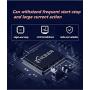 Laituods Single Phase Solid State Relay SSR-1D4810 DC Input 3-32V, AC 24-480V,DC Control AC Suitable for Heating, Lighting, Motor and Industrial Equipment(10A)