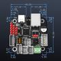 BIQU EBB36 CAN Bus Adapter Board with MAX31865 Hot End PCB Board Filament Break Blockage Detection for 36 Stepper Motor Extruder Nozzle Head Tool for Blv Ender 3