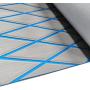 Hzkaicun EVA Boat Decking Sheet Marine Teak Flooring Carpet with Backing Adhesive /6MM Motor Boats Traction Mats 74.8
