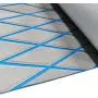 Hzkaicun EVA Boat Decking Sheet Marine Teak Flooring Carpet with Backing Adhesive /6MM Motor Boats Traction Mats 74.8