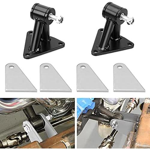 91018040 Engine Swap Weld-In Motor Mount Kit Compatible with Chevy Small & Big Block SBC BBC