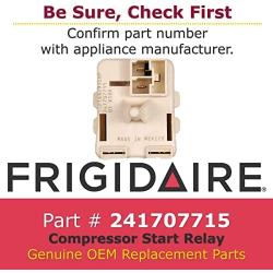 Electrolux 241707715 Starter Refrigerator