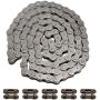 HIAORS 415H-110L Chain With Connector Link for 49cc 60cc 66cc 80cc 2-Stroke Engine Motor Motorized Bicycle Bike Heavy Duty Chain High Power Racing Parts