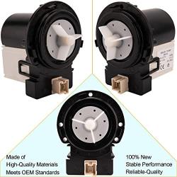 DC31-00054A Drain Pump for Samsung Washer Drain Pump, Replaces DC31-00016A PS4204638 AP4202690 62902090, Washer Drain Pump DC31-00054A/DC31-00016A Compatible with Samsung Maytag Kenmore Washer