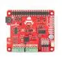 SparkFun Auto pHAT Compatible with Raspberry Pi Google Coral NVIDIA Jetson and More All in One Robotics Package Quickly add functionality to Single-Board Computers Drive 2 Small DC Motors & 4 servos