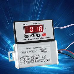 Gfnxk Dc9-60vmotor Speed Regulator,Brush Motor Speed Controller,with Digital Display 30a Output