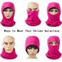 Warm Fleece Balaclava Windproof Ski Mask Cold Weather Face Mask Motorcycle Balaclava Hood Warmer Winter Sports Cap