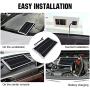 12V Solar Car Battery Trickle Charger & Maintainer 2.5W Waterproof Solar Panel with Cigarette Lighter & Alligator Clips for Car, RV, Boat, Motor, Lawn Mower