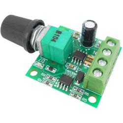 Davitu Motor Controller - Miniature PWM speed controller DC motor 0~100% adjustable drive module input 2A DC1.8-12V
