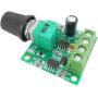 Davitu Motor Controller - Miniature PWM speed controller DC motor 0~100% adjustable drive module input 2A DC1.8-12V