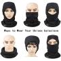 Warm Fleece Balaclava Windproof Ski Mask Cold Weather Face Mask Motorcycle Balaclava Hood Warmer Winter Sports Cap
