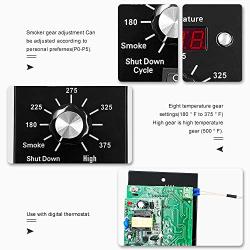 Digital Thermostat Kit Replacement Parts, Compatible with Traeger Pellet Grills, Digital Thermometer Pro Controller, with 7