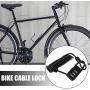 X AUTOHAUX Motorcycle Helmet Lock Bike Cable Lock Portable 3 Digit Security Resettable Combination Cable 2.9mm Bicycle Motorcycle Locks to 35.4