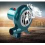 Dual BBQ blower Charcoal Chimney Starter BBQ Fan, Smoker Fan,Electric Blower Starter for Charcoal,AC & DC Power cord Included