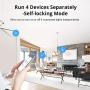 SONOFF 4CH R3 Smart Switch,4 independently Channel WiFi Remote Time Switch, LAN Control, Inching/Self -locking Mode, Works with Alexa,& Google Home Assistant