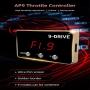 WonVon Throttle Response Controller,9 Drive 9-Mode Universal Electronic Throttle Controller For Dodge RAM Ford Honda Chevrolet (Red)