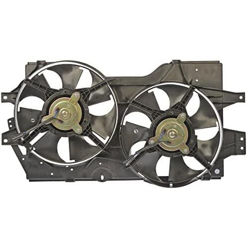 Dorman 620-003 Engine Cooling Fan Assembly Compatible with Select Chrysler / Dodge / Plymouth Models , Black