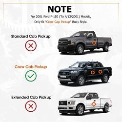 A-Premium Power Window Regulator with Motor Compatible with Ford Expedition 1997-2002 F-150 2001 Lincoln Navigator 1998-2002 Front Passenger Side