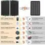Sun Energise 10W 12V Solar Car Battery Charger Pro, Solar Trickle Charger & Maintainer Built-in MPPT Charge Controller + 3-Stages Charging for Motorcycle Truck Tractor RV Boat Trailer Marine