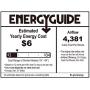 Minka-Aire F552L-BNK Watt 60 Inch LED Energy Star Rated Ceiling Fan with DC Motor and 4 Speed Pull Chain in Burnished Nickel Finish