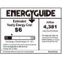 Minka-Aire F552L-BNK Watt 60 Inch LED Energy Star Rated Ceiling Fan with DC Motor and 4 Speed Pull Chain in Burnished Nickel Finish