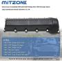 MITZONE Left Side Valve Cover With Gaskte And Bolts Compatible With 2001-2007 Dodge Ram 1500 Durango Dakot Jeep Commander Grand Cherokee 4.7L V8 Replace # 53021829AD 264-928