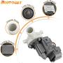 4681EA2001T AP5328388 Washer Drain Pump Motor Replaces AP5328388, 4681EA1007G, 2003273, 4681EA1007D- W10276397 Washer Drain Pump- Replacement for 1874334 AP6018417 PS11751719 EAP11751719,LP397