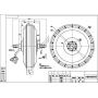 QS 273 8000W Super Speed Electric Rear Wheel Hub Motor 8kw Electric Bicycle Bike Brushless Non-Gear BLDC Hub Motor (3.5T)