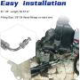 18-2110 For Mariner & Mercury Outboards Motor, Marine Power Trim Hose, Replaces #32-45327, 32-88005, 32-97153A1