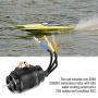 70A 3380KV Water Cooling RC Motor, RC Brushless Motor, Multifunction Use for RC Boat