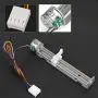 Maxmartt Stepper Motor Slider,DC 12V Stepper Motor with Linear Screw Nut Slider for DIY Laser Engraving Machine