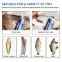 MXBAOHENG Electric Fish Scaler, Cordless Fish Scale Remover Cleaner with Brushless Motor, Waterproof Fish Scale Scraper w/Built in 2600MA Rechargeable Lithium Battery (Dark Blue)