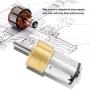 DC 6V Gear Motor, 14MM N20 High Torque Electric Micro Speed Reduction Geared Motor for Robot DIY (600RPM)