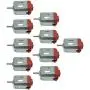 BEMONOC 130 Small Motor DC 3-6V Ultra High Speed DIY Hobby Remote Control Toy Car 10pcs