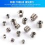 Orion Motor Tech 131PC SAE Thread Repair Kit, HSS Drill Helicoil Kit Standard, 1/4