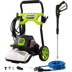 Greenworks 2000 PSI 1.2 GPM Pressure Washer, GPW2003 & Chemical Guys CWS_110_16 Honeydew Snow Foam Car Wash Soap, Safe for Cars, Trucks, Motorcycles, RVs & More, 16 fl oz, Honeydew Scent