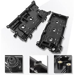 MOSTPLUS Engine Valve Cover Set Compatible with 02-07 I35 Altima Maxima Murano 3.5L 264-985 264-984 (Set of 2)