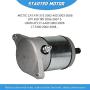 Starter Motor For Arctic Cat & Suzuki ATV 400 LT-A400F LT-A400FC Eiger 3545-016 3313-719 3545-016 31210-PWB1-900 SM-14241 31100-38F00 New Starter Replacement