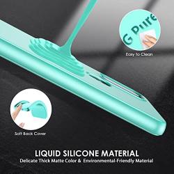 for Moto G Pure Phone Case: Protective Rugged Silicone Cover - Drop Full Protection Shockproof - Durable Aesthetic Matte Cases for Motorola Moto G Pure - Slim Cute Girly Phone Case (Mint Green)