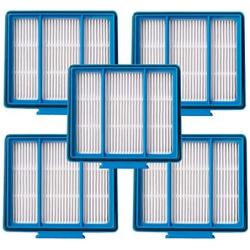 JoyBros 5-Pack Replacement HEPA Filter Compatible for Shark ION,IQ,EZ AI Series Vacuum Cleaners: AV911S AV753 RV1001AE RV100AE UR1000SR AV2501AE AV2001WD RV1001 AV752 Part Fit # RVFFK950