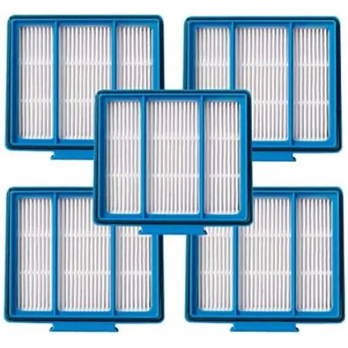 JoyBros 5-Pack Replacement HEPA Filter Compatible for Shark ION,IQ,EZ AI Series Vacuum Cleaners: AV911S AV753 RV1001AE RV100AE UR1000SR AV2501AE AV2001WD RV1001 AV752 Part Fit # RVFFK950